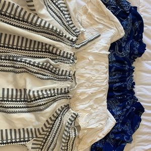 Off the shoulder shirts